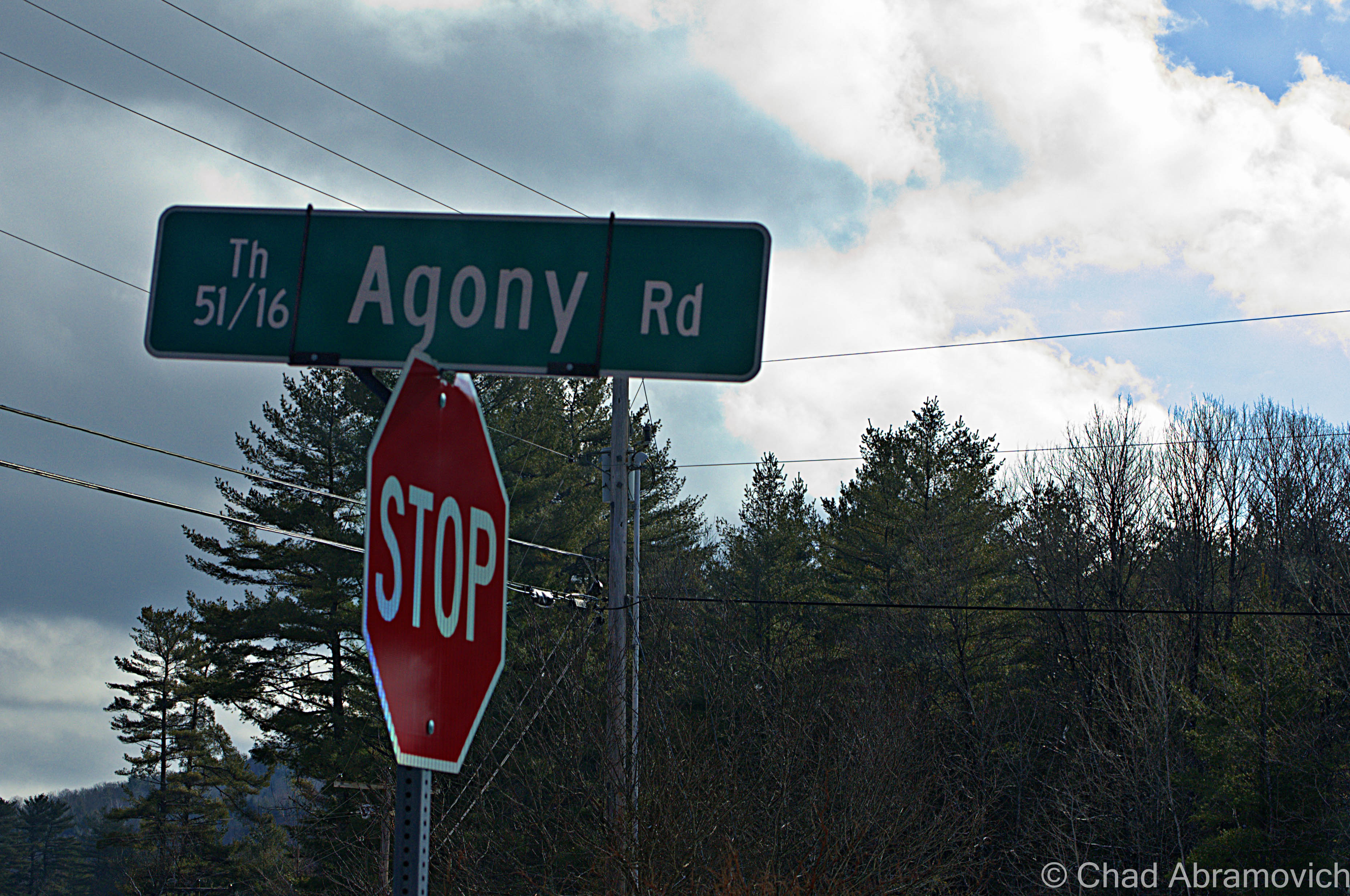 As seen driving down Route 106. What’s in a name anyway?