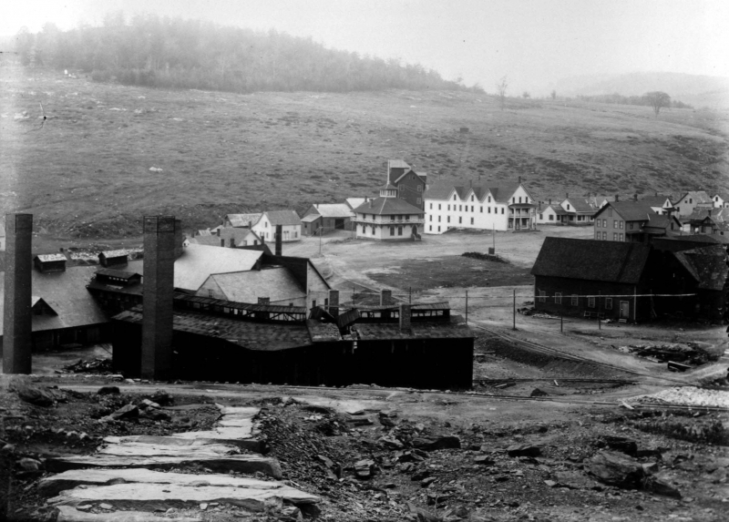 The village and the mine collectively became known as Copperfield, which would eventually become more prominent than Vershire, the actual town the mine was in. To make things a bit more interesting, Vershire would briefly change it's name to Ely in 1878, but was changed back to Vershire just 4 years later when the mine fell on financial troubles it would never recover from. 