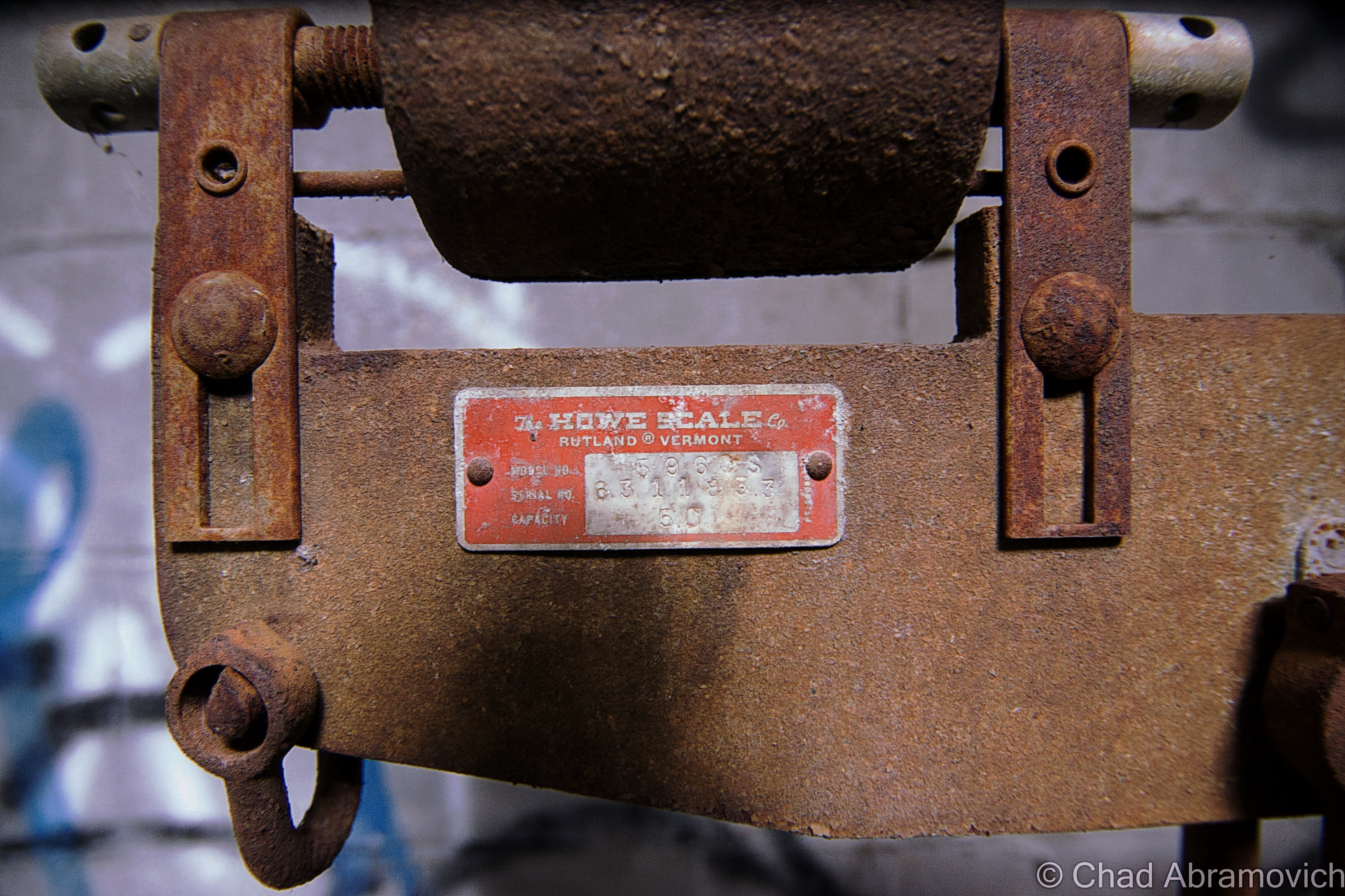 Howe scales came from Rutland, and besides Saint Johnsbury's Fairbanks factory, was one of the domineering weighing apparatuses found around Vermont. The Howe factory went defunct years ago, and it's great building was converted into mix commercial and office space. 