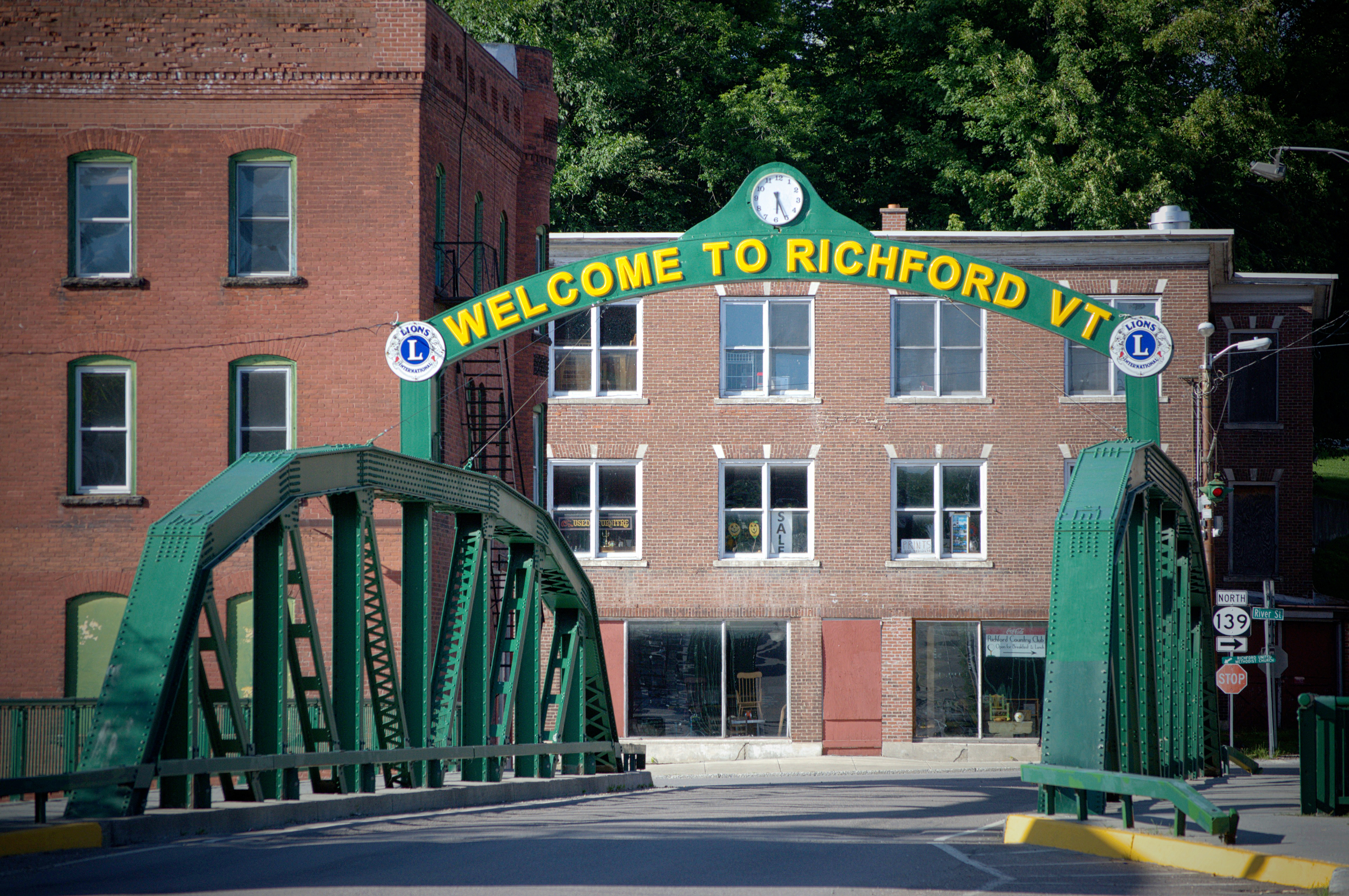 One of my favorite Richford landmarks, as seen downtown. 